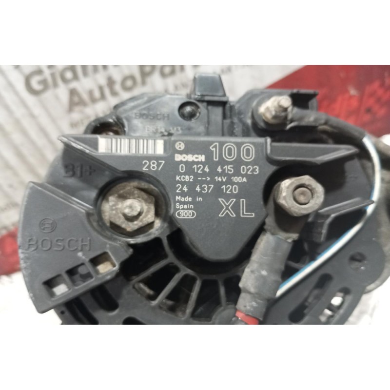 Δυναμό Opel Corsa C Κωδ.Κινητηρα Z10XE 2000-2006 0124415023