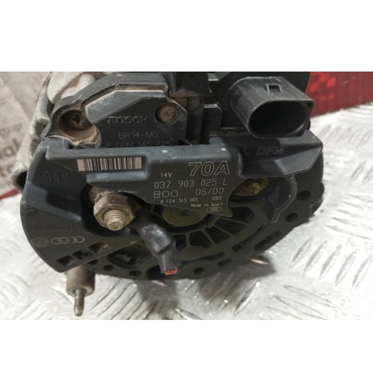 Δυναμό Volkswagen Caddy Κωδ.Κινητηρα AEF 2004-2010 037903025