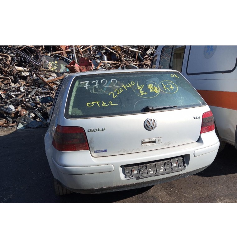 Ολόκληρο Αυτοκίνητο Volkswagen Golf Κωδ.Κινητηρα AHF 1900cc 110hp 1999-2004