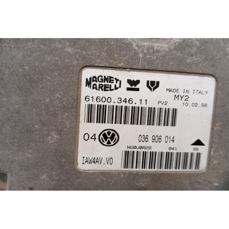 Εγκέφαλος Κινητηρα Volkswagen Golf IV Κωδ.Κινητηρα AHW 2000-2005 036906014