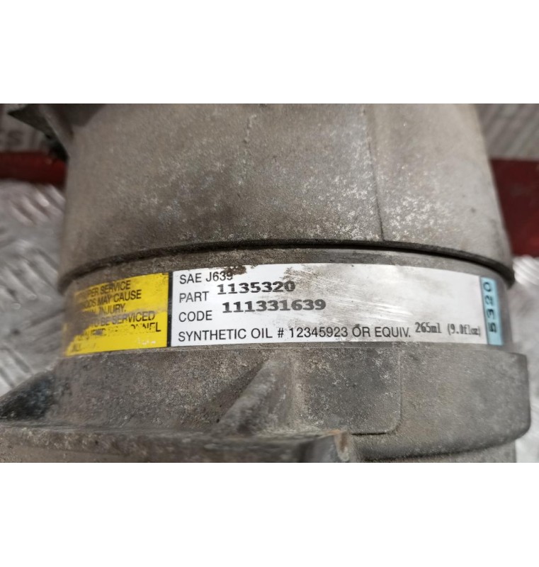 Κομπρεσέρ Aircondition Renault Laguna II Κωδ.Κινητηρα F4P 2000-2007 1135320 R134a