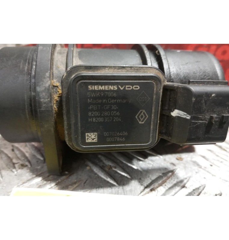 Μετρητής Μάζας Αέρα MAF Renault Kangoo 2003-2008 6 pins 8200280056