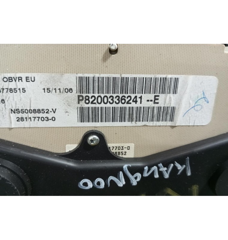 Καντράν - Κοντέρ Renault Kangoo 2003-2008 2 Φις P8200336241