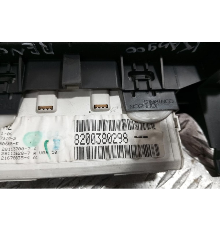 Οθόνη Ωρας/Θερμοκρασιας Renault Kangoo 2003-2008 1 Φις 8200380298