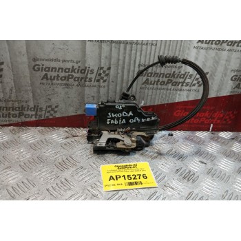 Κλειδαριά Ηλεκτρομαγνητικη Εμπρος Αριστερα Skoda Fabia 1999-2008 8 pins