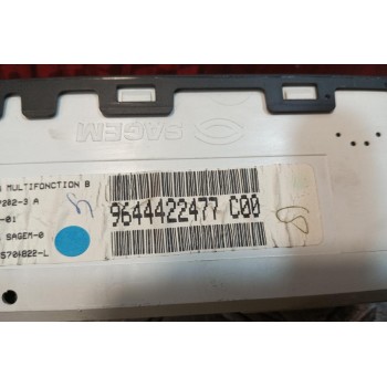 Οθονη Ενδειξεων Citroen C5 2001-2004 1 φις 9644422477