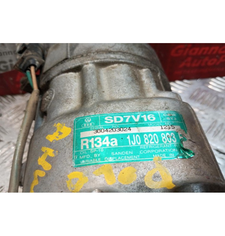 Κομπρεσέρ Aircondition - A/C Volkswagen Polo  1999-2001 R134a 1J0820803