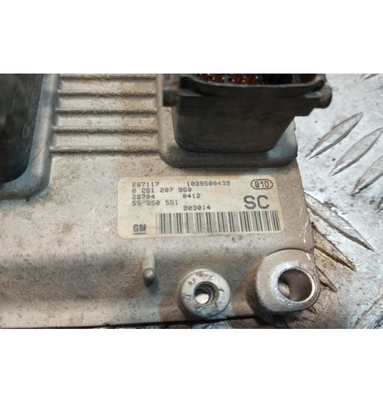 Εγκέφαλος Κινητηρα Opel Corsa C Κωδ.Κινητηρα Z10XE 2000-2006 0261207960