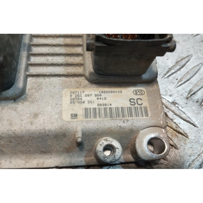 Εγκέφαλος Κινητηρα Opel Corsa C Κωδ.Κινητηρα Z10XE 2000-2006 0261207960