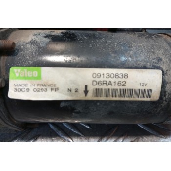 Μίζα Opel Corsa B Κωδ.Κινητηρα X12XE 1993-2000 09130838 D6RA162 10 Δοντια