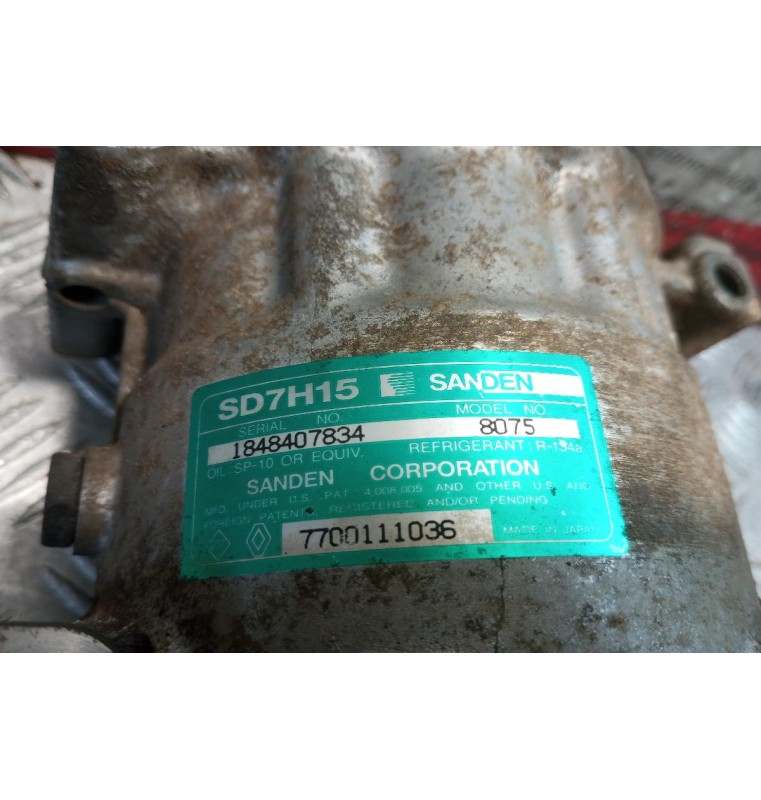 Κομπρεσέρ Aircondition - A/C Renault Laguna ΙΙ Κωδ.Κινητηρα K4M 2000-2007 7700111036 8075