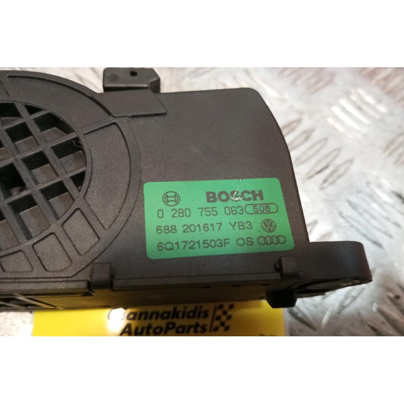 Πεντάλ Γκαζιού Ηλεκτρικό Volkswagen Polo 9N 1998-2004 6 pins 0280755063