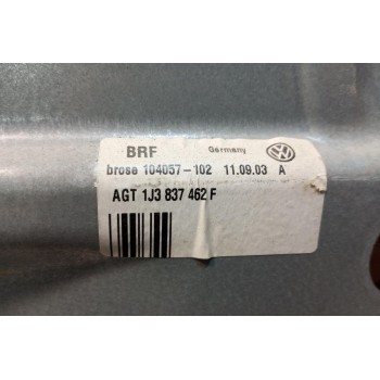 Γρύλλος - Μηχανισμός Παραθύρου Εμπρος Δεξια Συνοδηγου Volkswagen Golf IV 1998-2004 1J3837462F