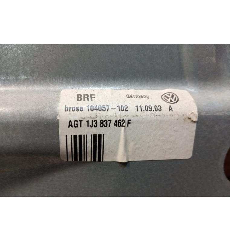 Γρύλλος - Μηχανισμός Παραθύρου Εμπρος Δεξια Συνοδηγου Volkswagen Golf IV 1998-2004 1J3837462F