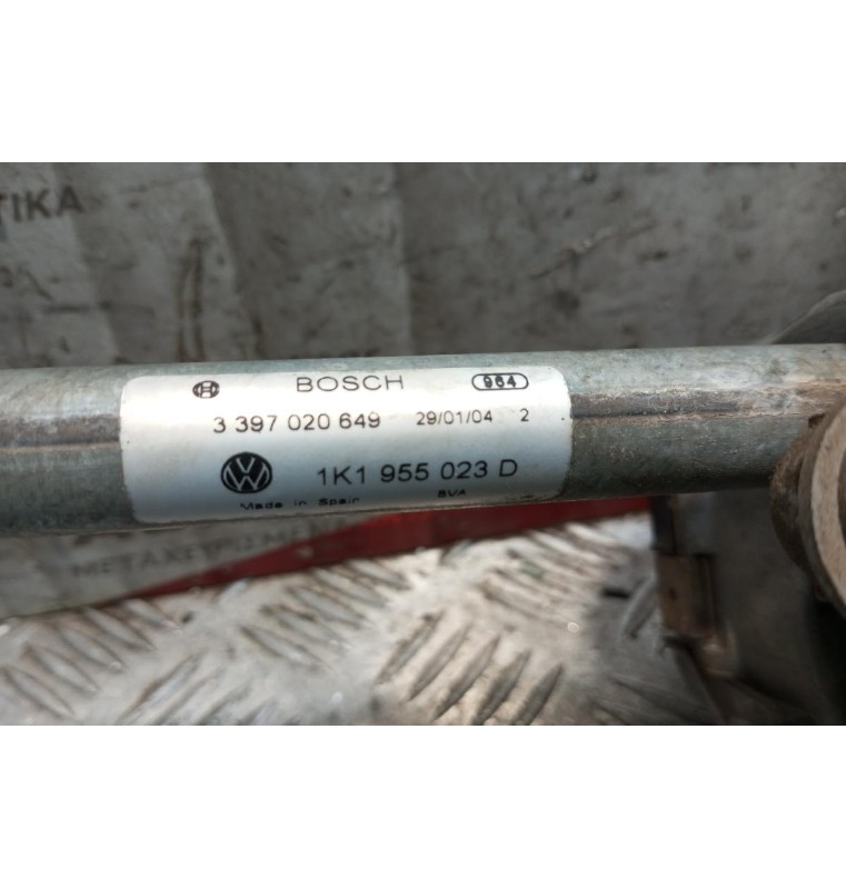 Μοτέρ Υαλοκαθαριστήρων Με Μπρατσα Εμπρος Volkswagen Golf IV 1998-2004 pins