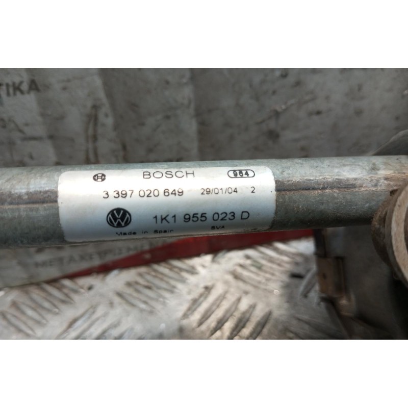 Μοτέρ Υαλοκαθαριστήρων Με Μπρατσα Εμπρος Volkswagen Golf IV 1998-2004 pins