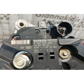Δυναμό Fiat Stilo Κωδ.Κινητηρα 182B6000 2001-2006 0124325058 46813061