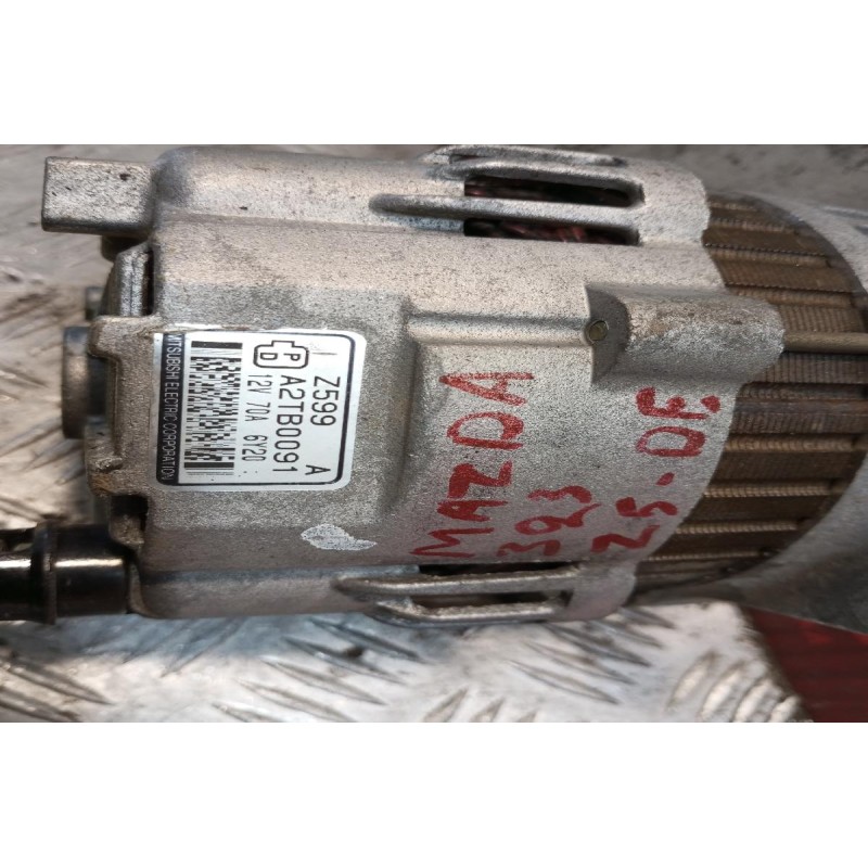 Δυναμό Mazda 323 Z5 1.5cc 88ps 1994-1997 Z599 A2TB0091 70A