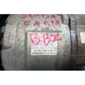 Κομπρεσέρ Aircondition - A/C Skoda Fabia Κωδ.Κινητηρα BBZ 1999-2007 8Q0820803J