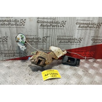 Κλειδαριά Ηλεκτρομαγνητικη Με Εσωτερικο Χερουλι Εμπρος Αριστερα Nissan Almera N15 1995-2000 4 pins