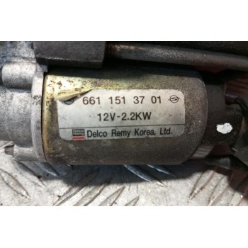 Μίζα SsangYong Rexton Κωδ.Κινητηρα D27R 2004-2010 10 Δοντια 6611513701