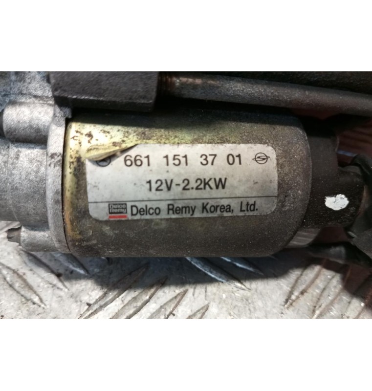 Μίζα SsangYong Rexton Κωδ.Κινητηρα D27R 2004-2010 10 Δοντια 6611513701