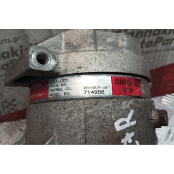 Κομπρεσέρ Aircondition - A/C SsangYong Rexton Κωδ.Κινητηρα D27R 2004-2010 714956 R134a