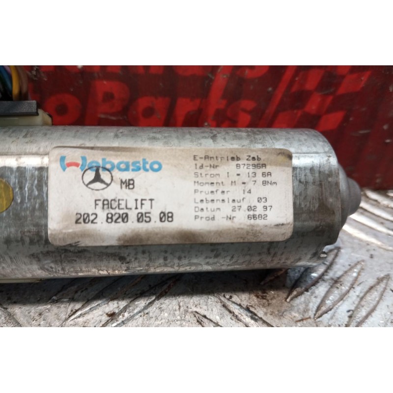 Μοτερ Ηλιοροφης Mercedes-Benz W210 1996-1999 6 pins 2028200508