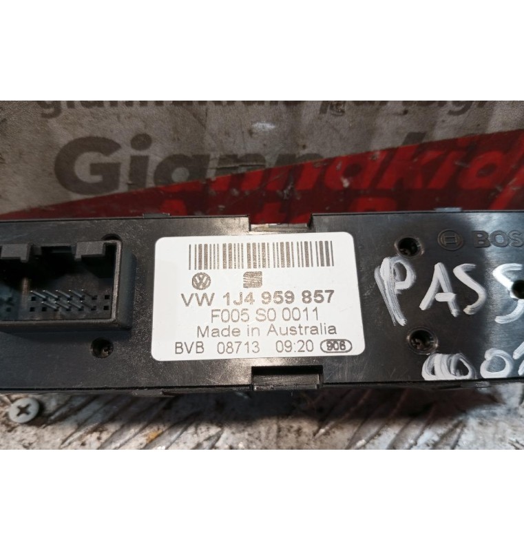 Διακόπτες Παραθυρου/Κλειδωματος Volkswagen Bora 1998-2004 8 pins 1J4959857