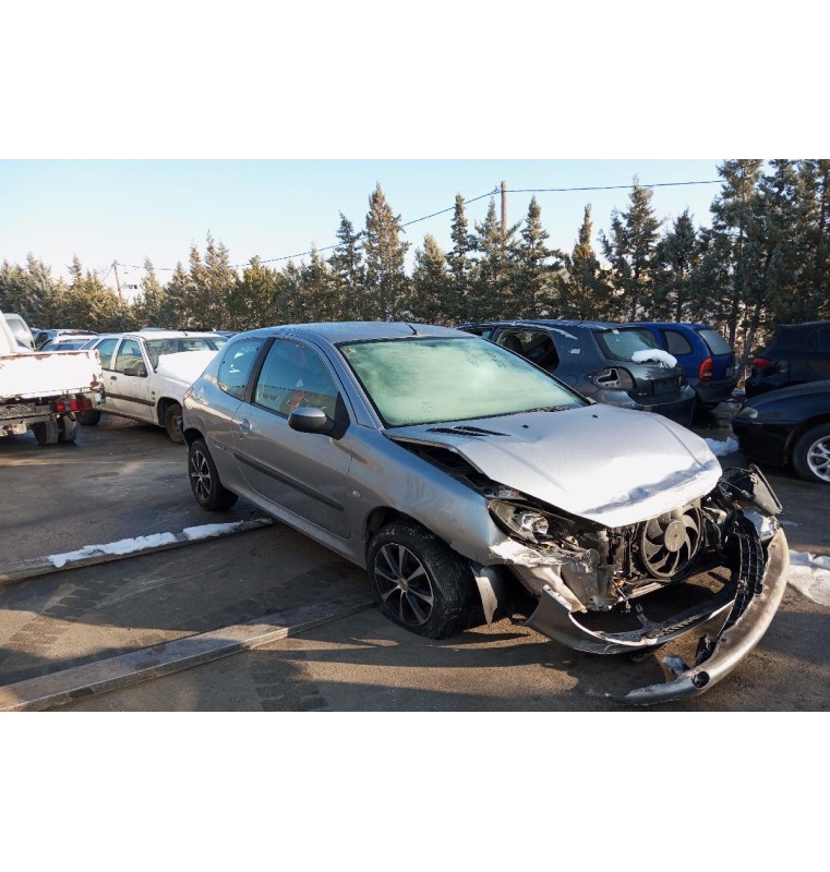 Ολόκληρο Αυτοκίνητο Peugeot 206 Κωδ.Κινητηρα KFW 1400cc 75hp 1998-2003