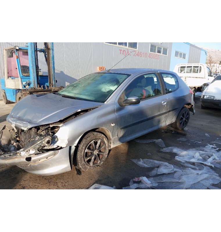 Ολόκληρο Αυτοκίνητο Peugeot 206 Κωδ.Κινητηρα KFW 1400cc 75hp 1998-2003