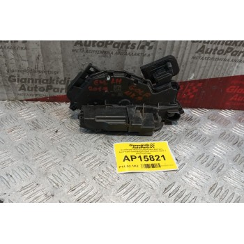 Κλειδαριά Ηλεκτρομαγνητικη Εμπρος  Αριστερα Volkswagen Golf VII 2013-2018 7 pins 837015A