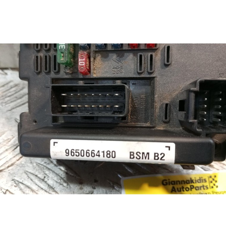 Ασφάλειες - Ασφαλειοθήκη Peugeot 206 1996-2000 9650664180 BSM B2