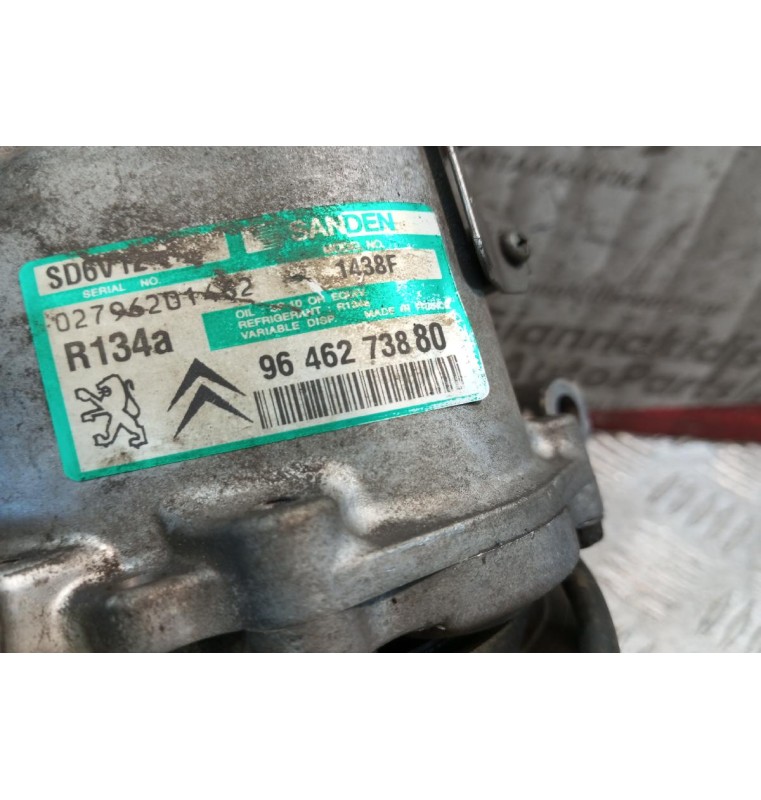 Κομπρεσέρ Aircondition - A/C Peugeot 206 Κωδ.Κινητηρα KFW 1996-2000 9646273880
