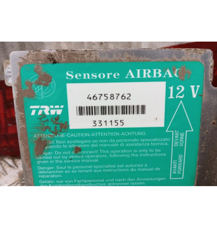 Εγκέφαλος Αεροσακου Fiat Punto 1999-2003 46758762