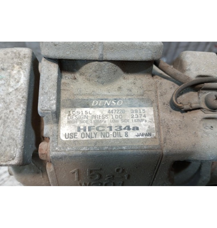 Κομπρεσέρ Aircondition - A/C Toyota Avensis Κωδ.Κινητηρα 3ZZ 1997-2003 447220-3915