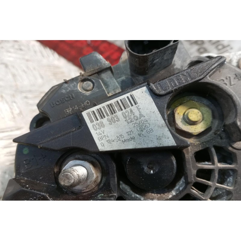 Δυναμό Skoda Octavia Κωδ.κινητηρα AHF 1997-2006 038903024F