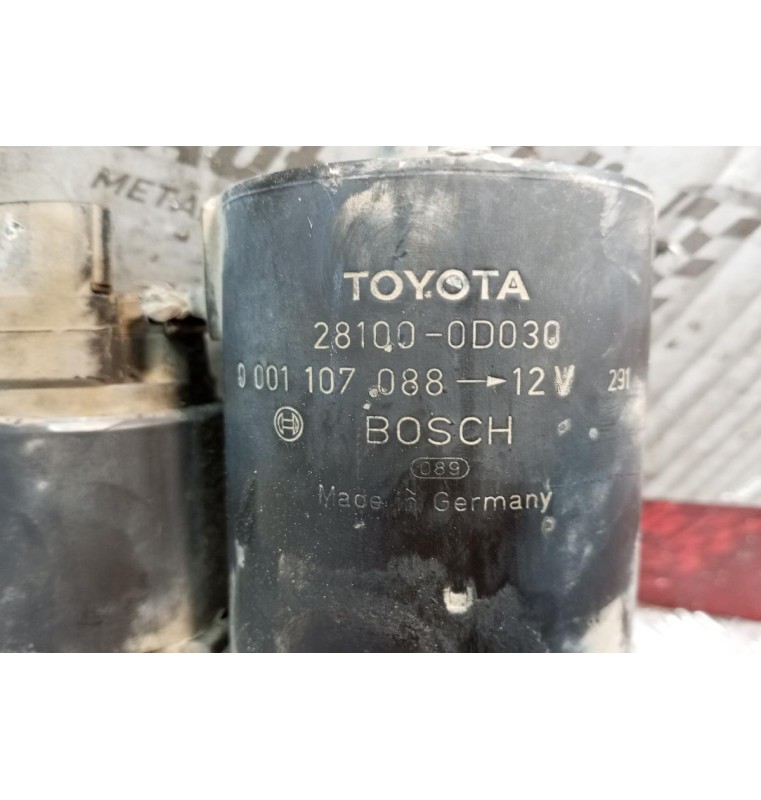 Μίζα Toyota Avensis T22 Κωδ.Κινητηρα 3ZZ 1997-2003 11 Δοντια 28100-0D030 0001107088