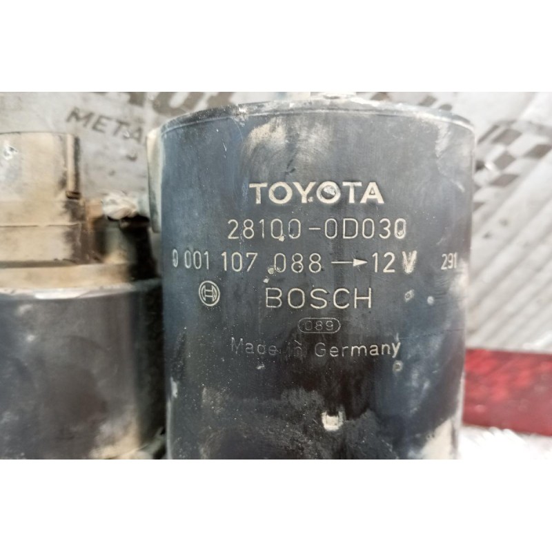 Μίζα Toyota Avensis T22 Κωδ.Κινητηρα 3ZZ 1997-2003 11 Δοντια 28100-0D030 0001107088