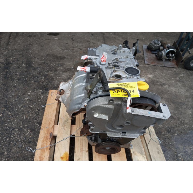 Κινητήρας - Μοτέρ Renault Megane Κωδ.Κινητηρα K4JC7 1400cc 95hp 1999-2002