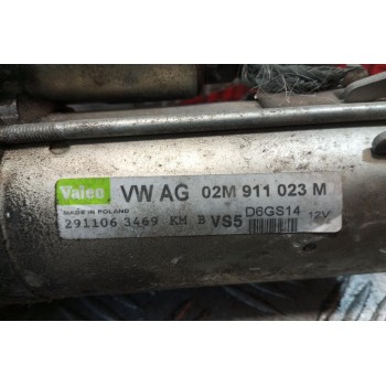 Μίζα Audi A3 Κωδ.Κινητηρα BSE 2003-2008 02M911023M 10 Δοντια