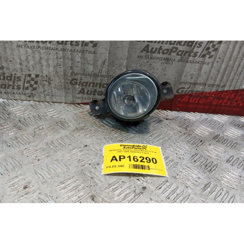 Προβολέας Εμπρος Δεξια Nissan X-Trail 2001-2005 89203561 2 pins