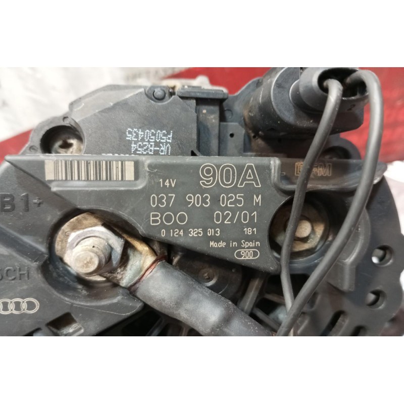 Δυναμό Skoda Octavia 4 Κωδ.Κινητηρα AXR 1997-2004 037903025M 0124325013