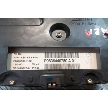 Καντράν - Κοντέρ Citroen Xsara 2000-2004 2 Φις P9636440780A01 * (Σπασμενο Τζαμι)
