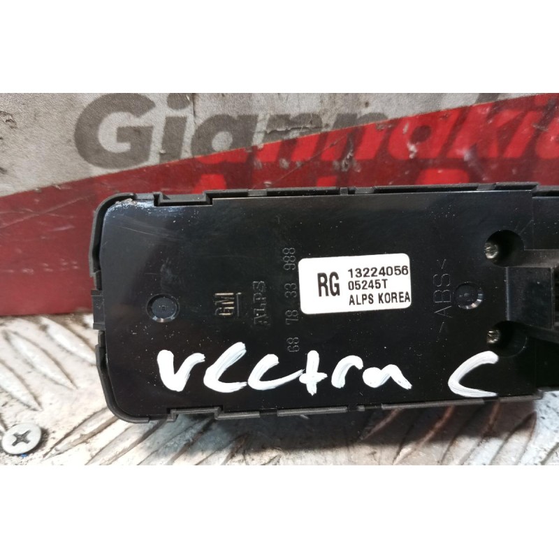 Διακόπτες Παραθυρων/Κλειδωματος/Καθρεφτων Εμπρος Αριστερα Opel Vectra C 2002-2005 10 pins 13224056