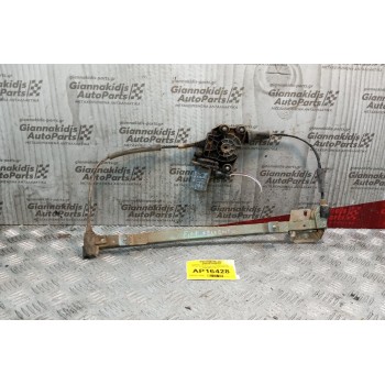 Γρύλλος - Μηχανισμός Παραθυρου Με Μοτερ Εμπρος Αριστερα Fiat Seicento 1998-2001 2 pins