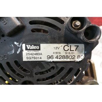 Δυναμό Peugeot Partner Κωδ.Κινητηρα WJY 1996-2000 9642880280