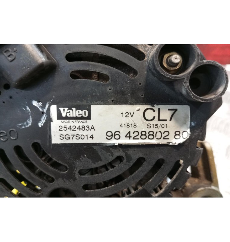 Δυναμό Peugeot Partner Κωδ.Κινητηρα WJY 1996-2000 9642880280