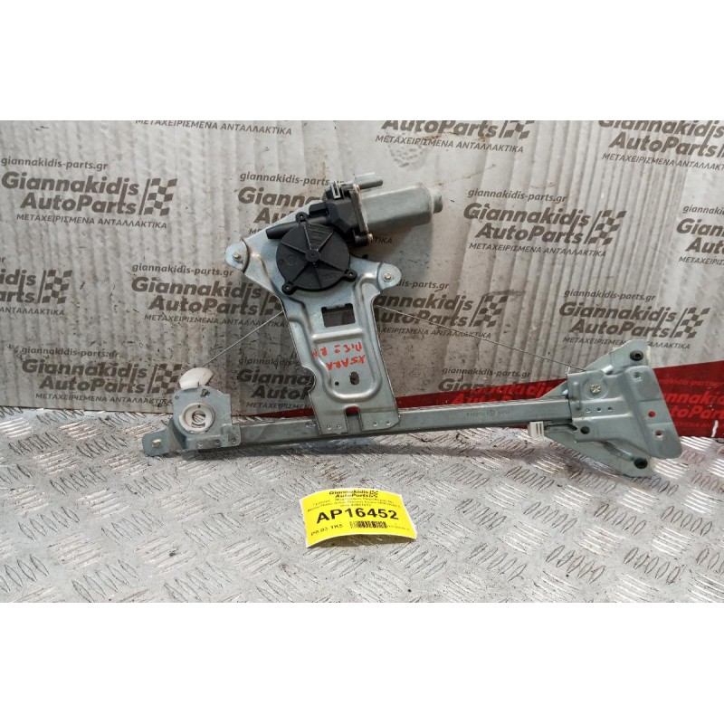 Γρύλλος - Μηχανισμός Παραθύρου Με Μοτερ Πισω Δεξια Citroen Xsara 2000-2004 2 pins 400574T2