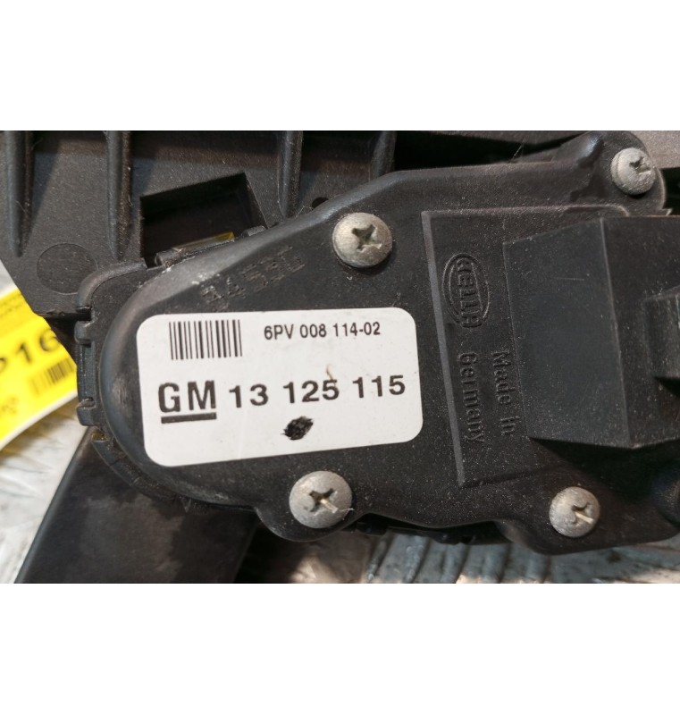 Πεντάλ Γκαζιού Ηλεκτρικό Opel Zafira 1999-2005 13125115 6 pins 13125115